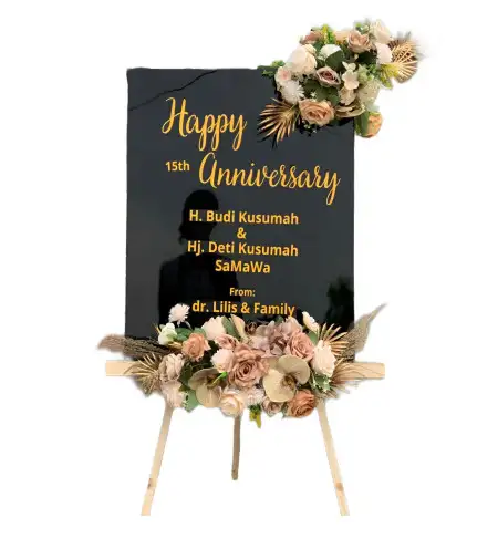 Papan Bunga Akrilik Slendro